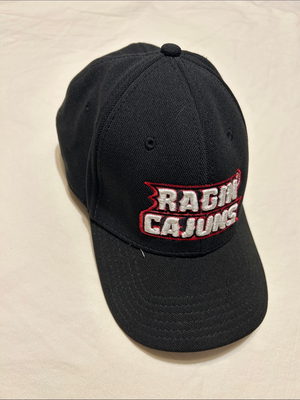 Under Armour Black 'Ragin' Cajuns' Embroidered Baseball Cap